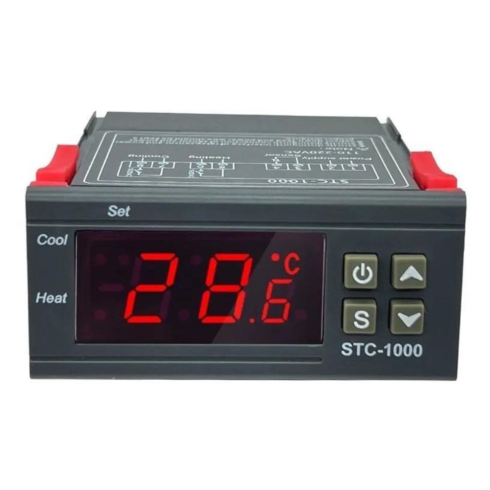 Termostato Digital Stc-1000 Controlador De Temp 110/220V