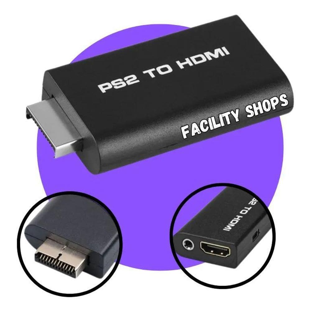 Adaptador De Vídeo Para Ps2 Full Hd 1080P Tv Monitor Convers