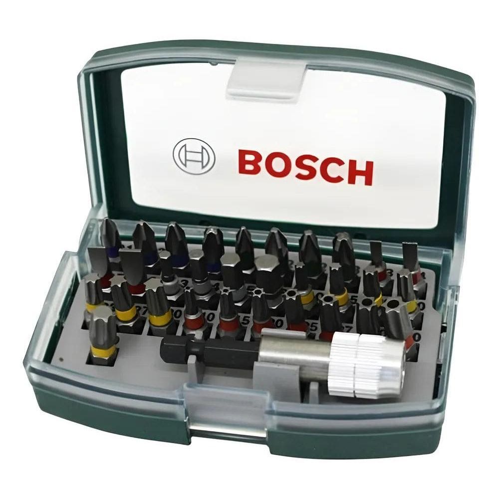 Jogo Kit Bits 32 Peças Bosch Profissional Fenda Philips Torx