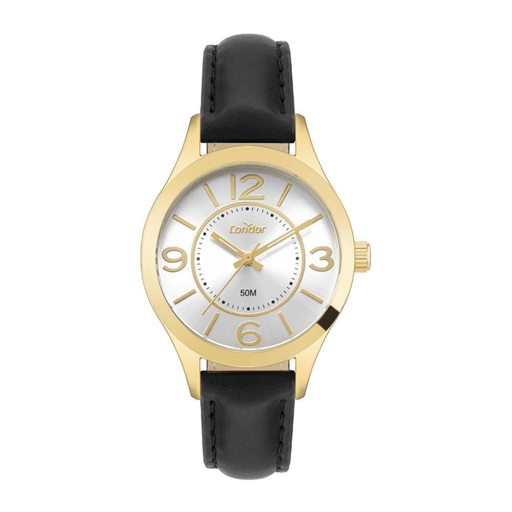 Relógio Condor Feminino Ref: Co2035Nlf/5P Casual Dourado