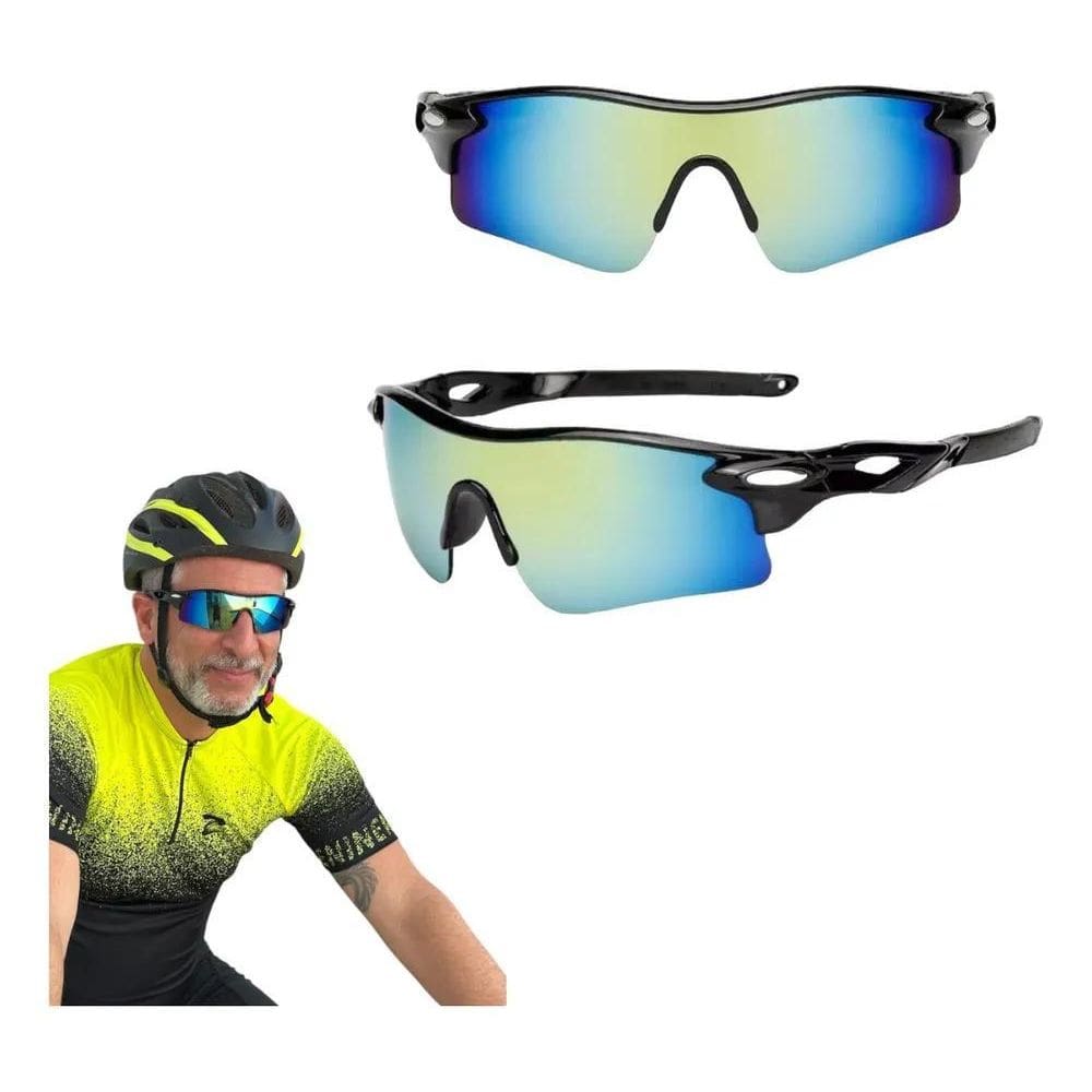 Óculos Esportivo Bike Corrida Vôlei Beach Tennis Pesca Uv400