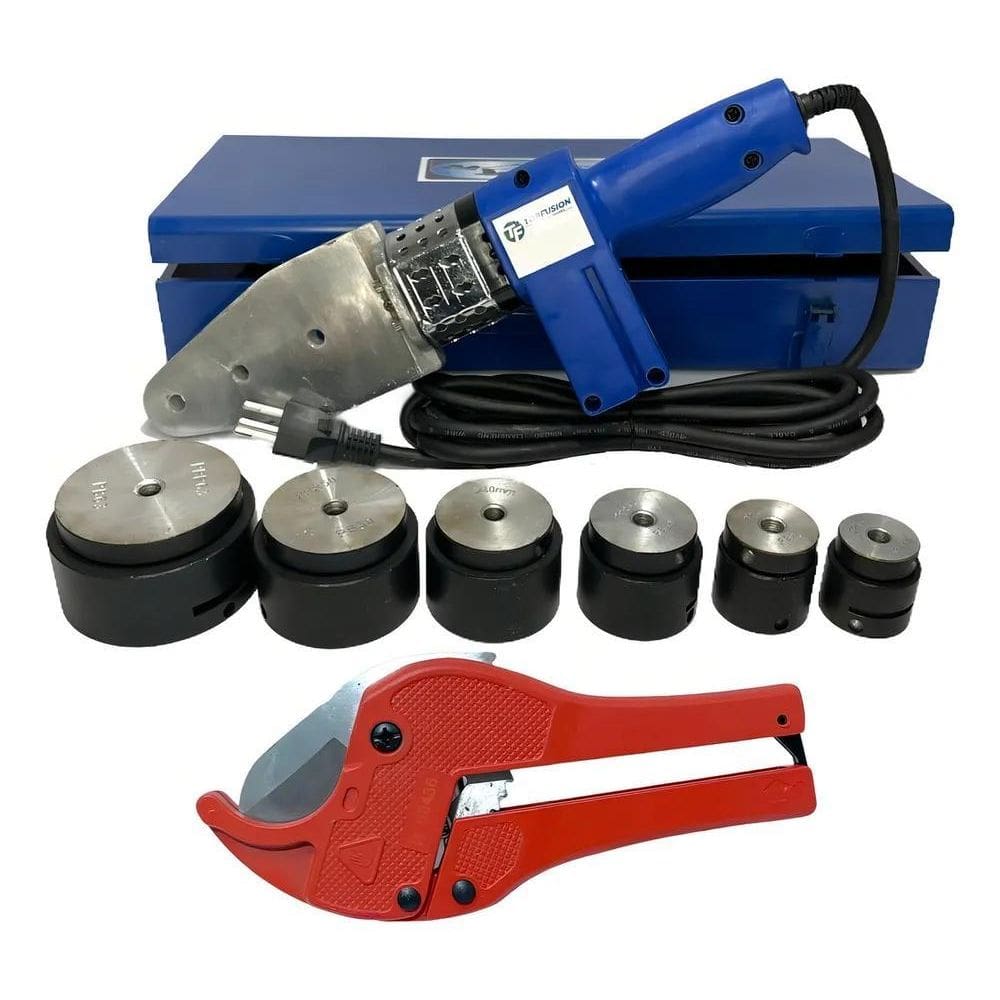 Termofusora Para Tubos Ppr 800W + Tesoura