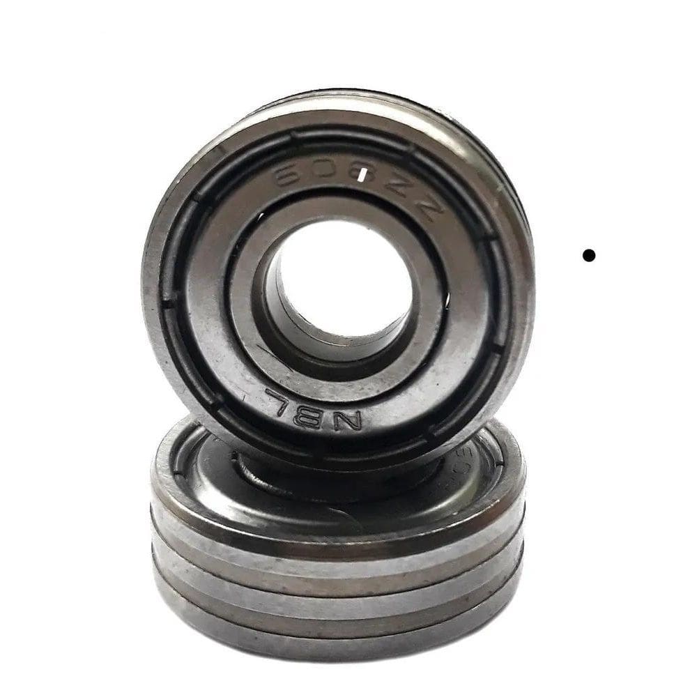 05 Peças Rolamentos 608Z- Blindagem Em Aço - 8X22X7Mm