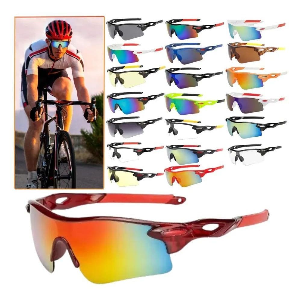 Óculos Esportivo Ciclismo Bike Corrida Proteção Uv 400