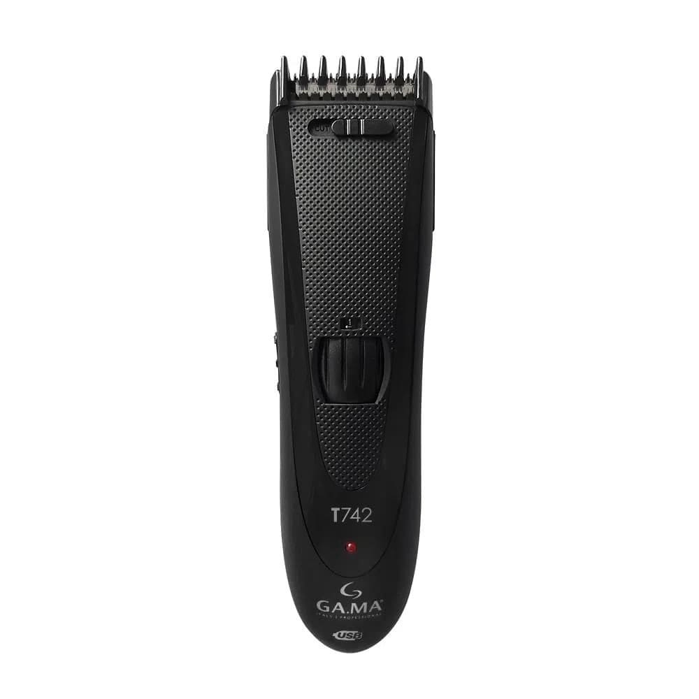 Máquina de Corte T742 Black Titanium Usb Bivolt Gama Italy