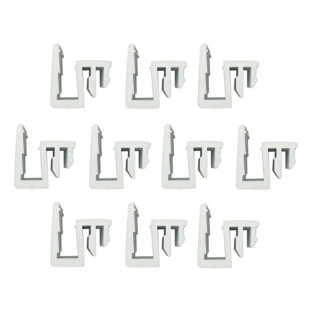 3X Kit 10 Guias Deslizante Para Trilho De Porta Box De Vidro