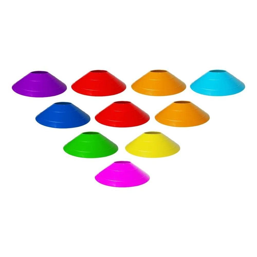 Kit Funcional Treino Agilidade 10 Pratos Chapéus Chinês