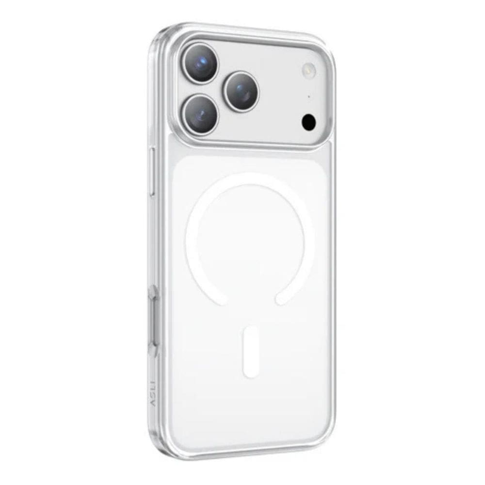 Capa Clear Magsafe Tampa Cristal Reforçada Iph 17 Pro Max