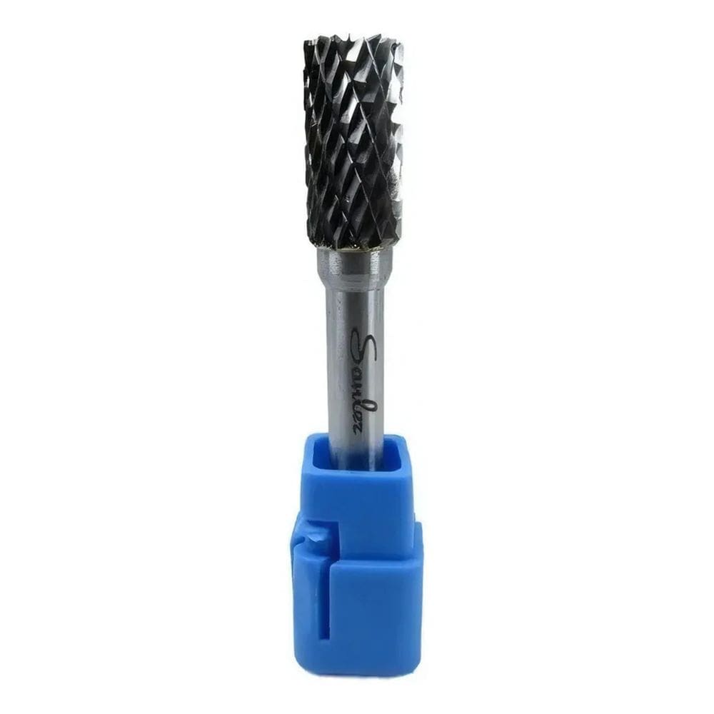 Lima Rotativa Cilindrica Aex12 X 25 Md Corte Duplo Haste 6