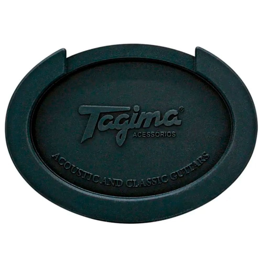 Anti Feedback Para Violão Aço / Nylon  Boca Oval Cor Preta Taf 1