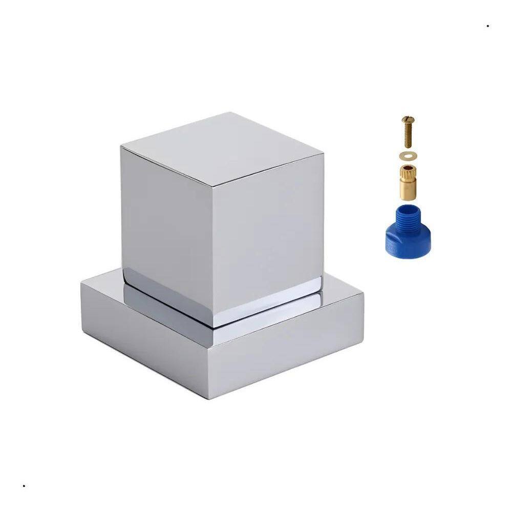 Acabamento Para Registro Quadrado 1/2-3/4 + Adaptador Docol
