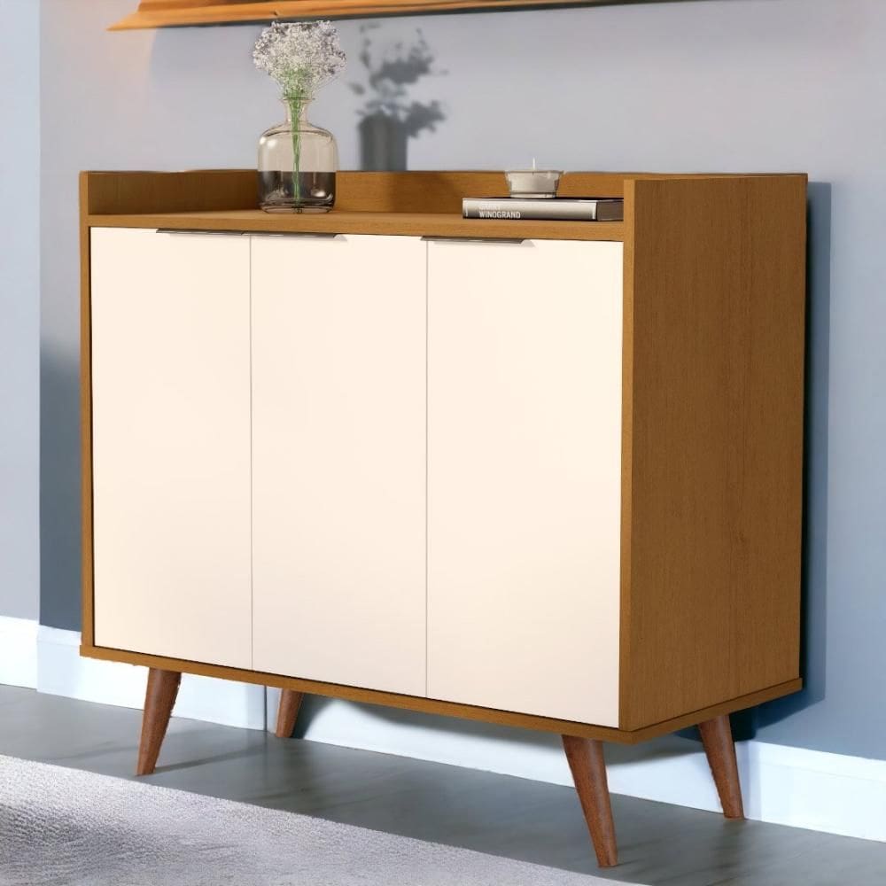 Buffet 03 Portas JB 4112 Nature e Pérola Bechara