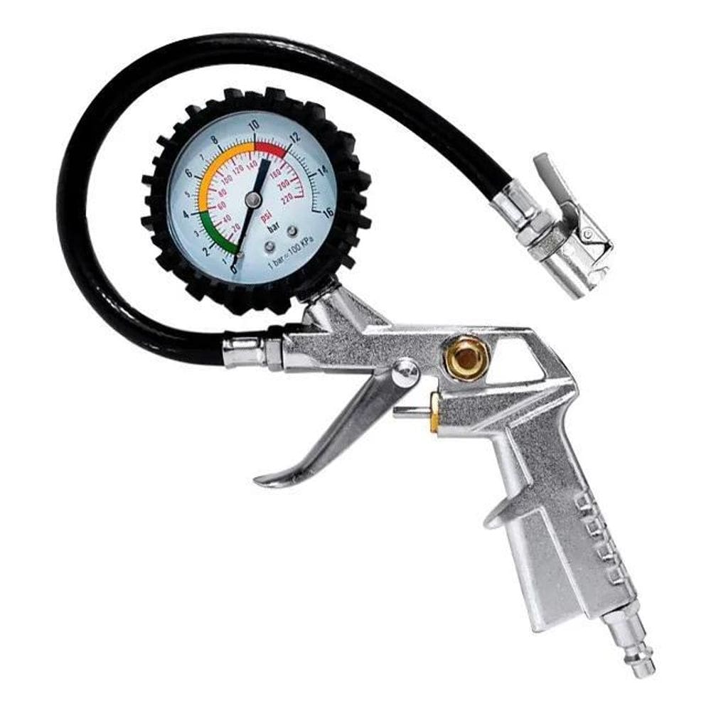 Calibrador Analógico Com Bico 0 A 200 Psi Enc. 1/4 Npt