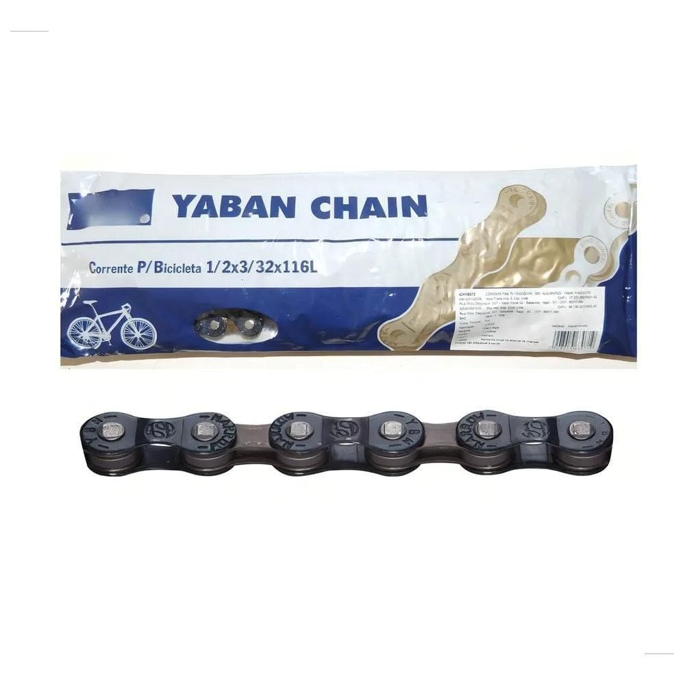 Corrente Bike Yaban Ybn 7/8V 116L Serve Mtb Speed Bike 29