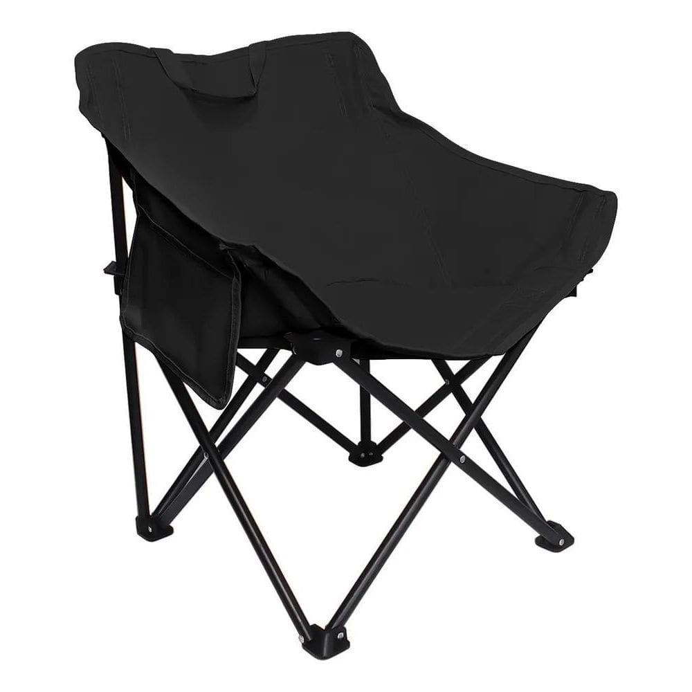 Cadeira Dobrável Portátil Com Bolsa Pesca Camping Praia