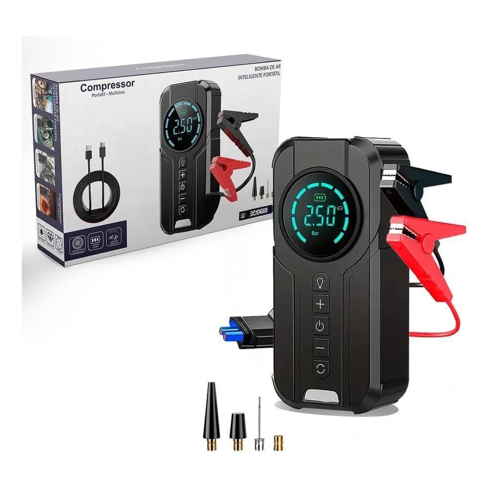 Compresor De Aire Mini Eléctrico Portátil Genérica Bomba De