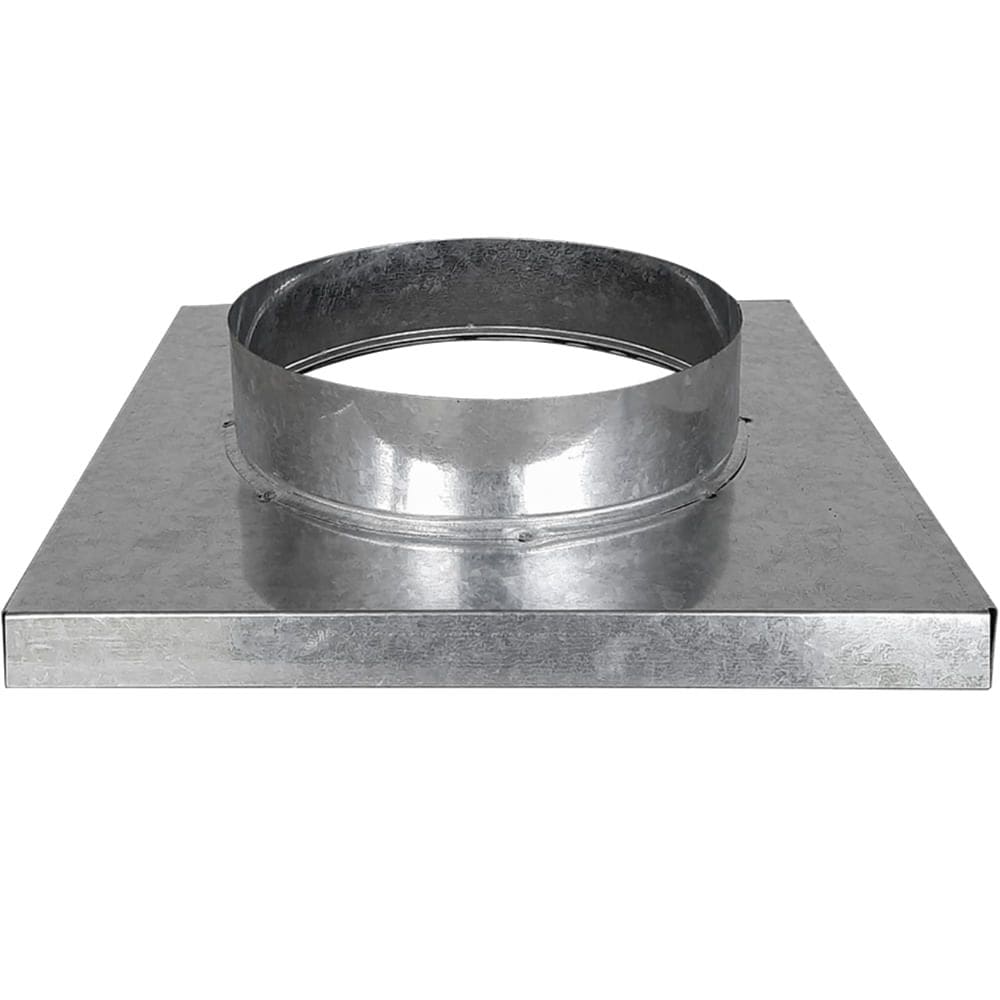 Adaptador de 30x30cm Saída de 8”” Galvanizado - 1000150 - ATACADAO LAZER