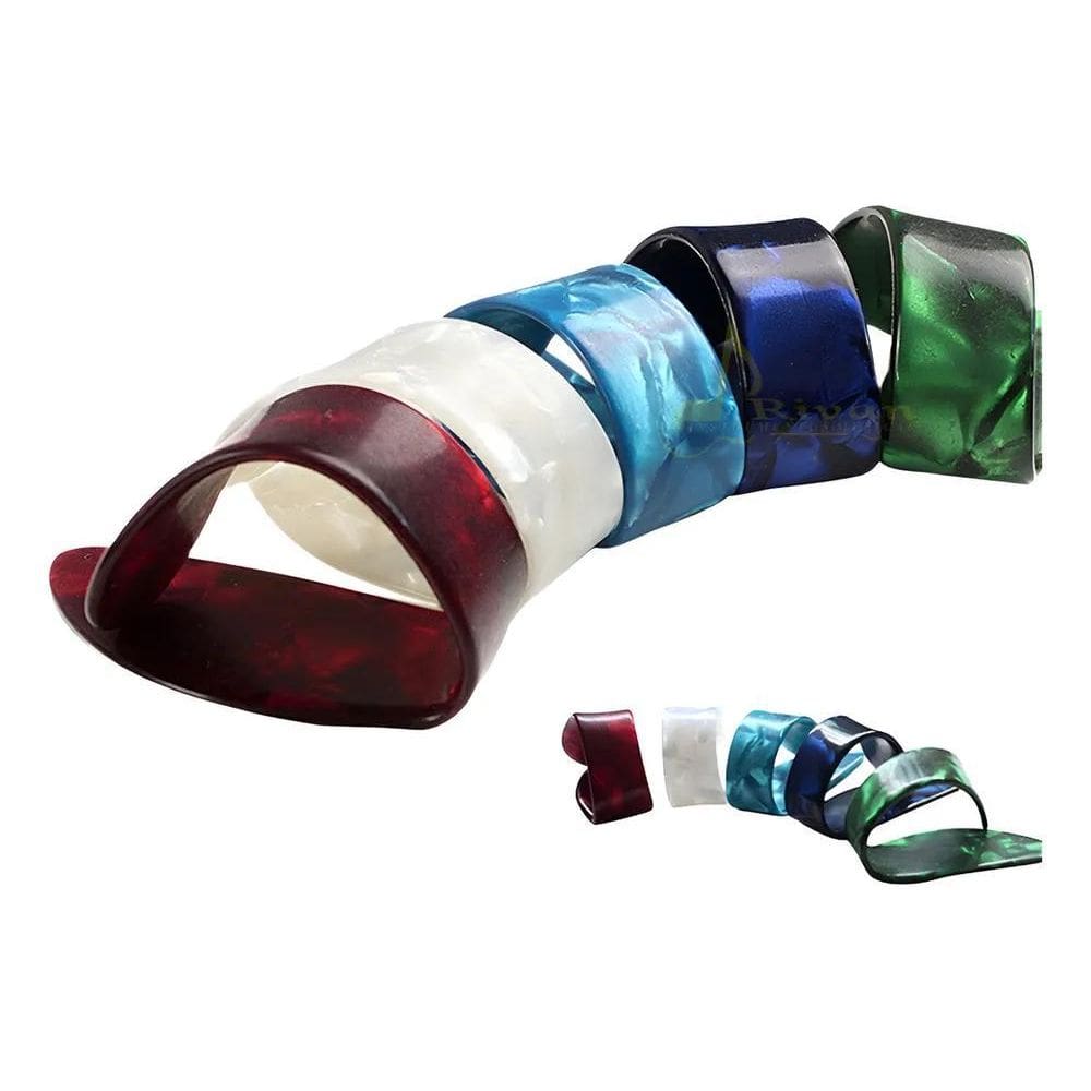 Dedeira Para Viola Violão Celuloide Pacote Com 10 Unidades C