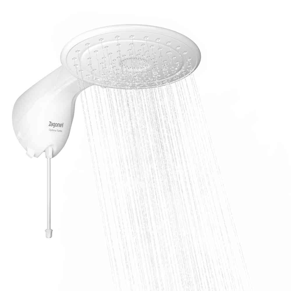 Chuveiro Ducha Optima Eletrônica Turbo Branco 220V 7700W