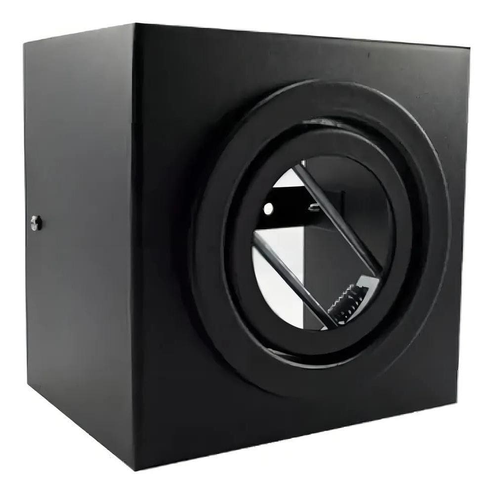 Plafon Sobrepor Box Quadrado Para Led Par20 Pé Direito Alto