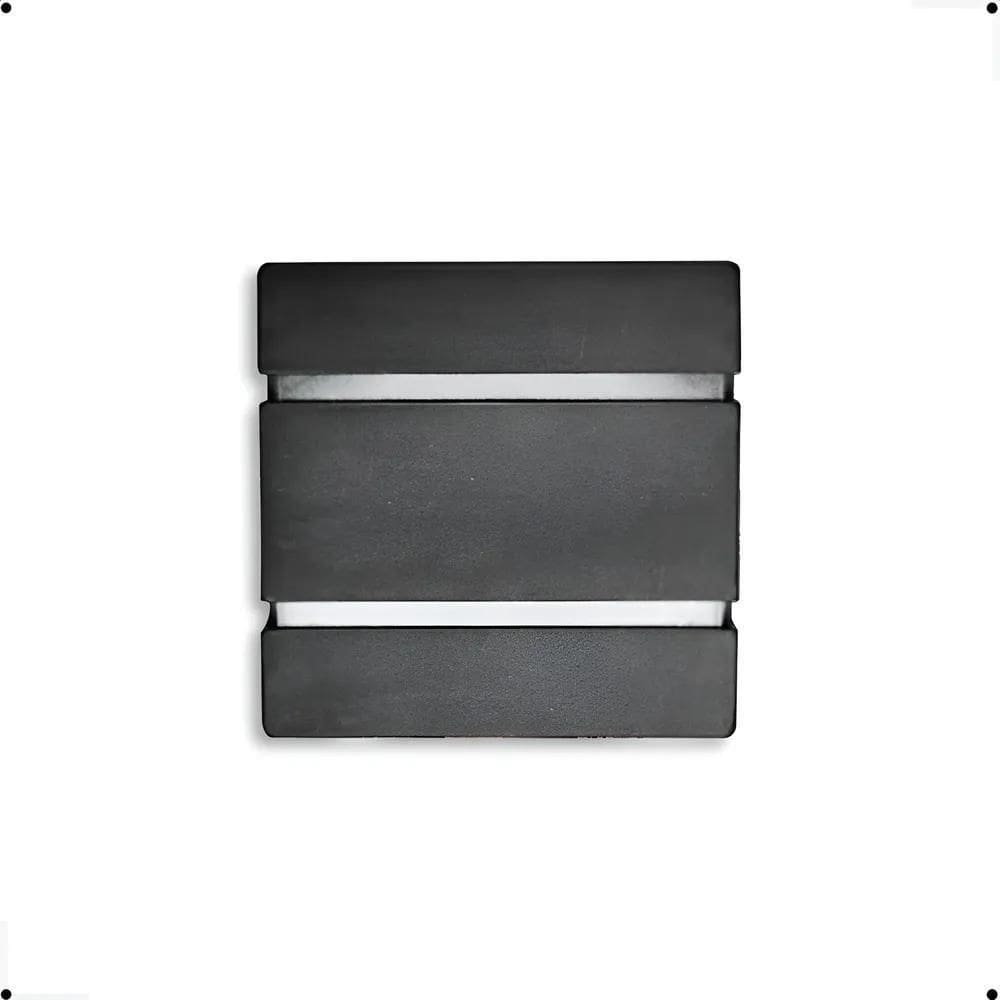Arandela Luminária Slim 2 Frisos Interna E Externa Led G9 Pr