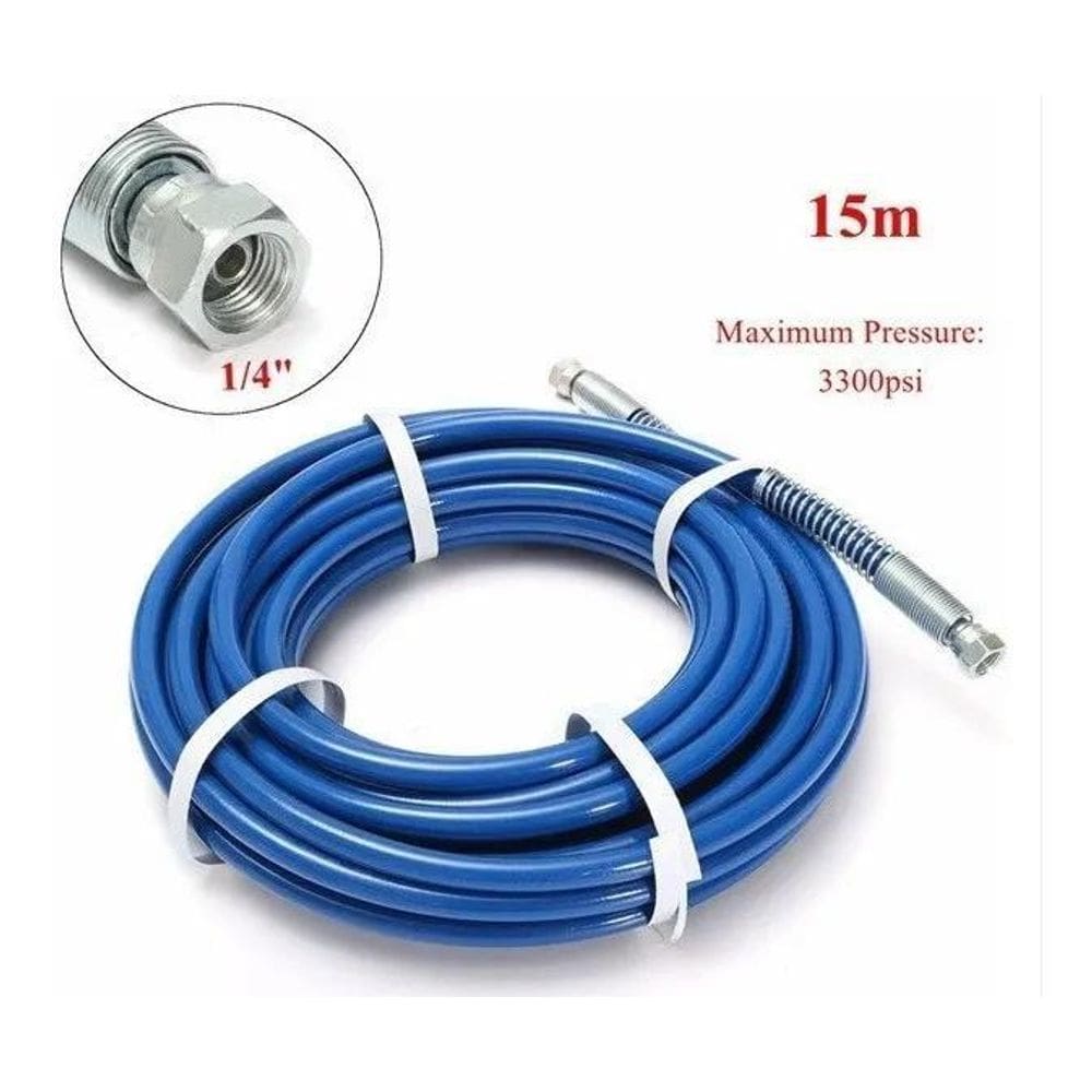 Mangueira Airless De Alta Pressão 1/4 15M Bsp 3300Psi