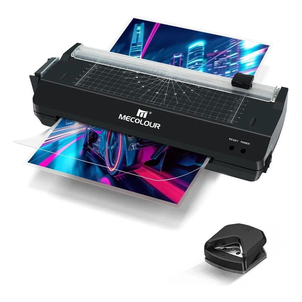 Plastificadora Laminadora A4 Refiladora 3X1 230Mm Mecolour M