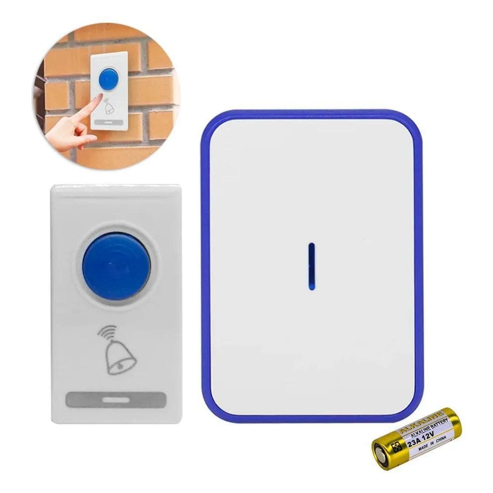 Campainha Externa Sem Fio Wiriless Residencial Inteligente B
