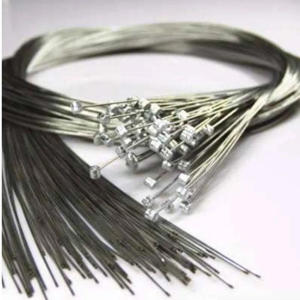 3X Cabo De Aço Para Freio Bicicleta Longo 3000Mm  3M  10 Pçs