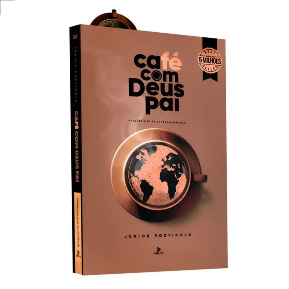 Café Com Deus Pai Edição 2025 Júnior Rostirola Marca Página