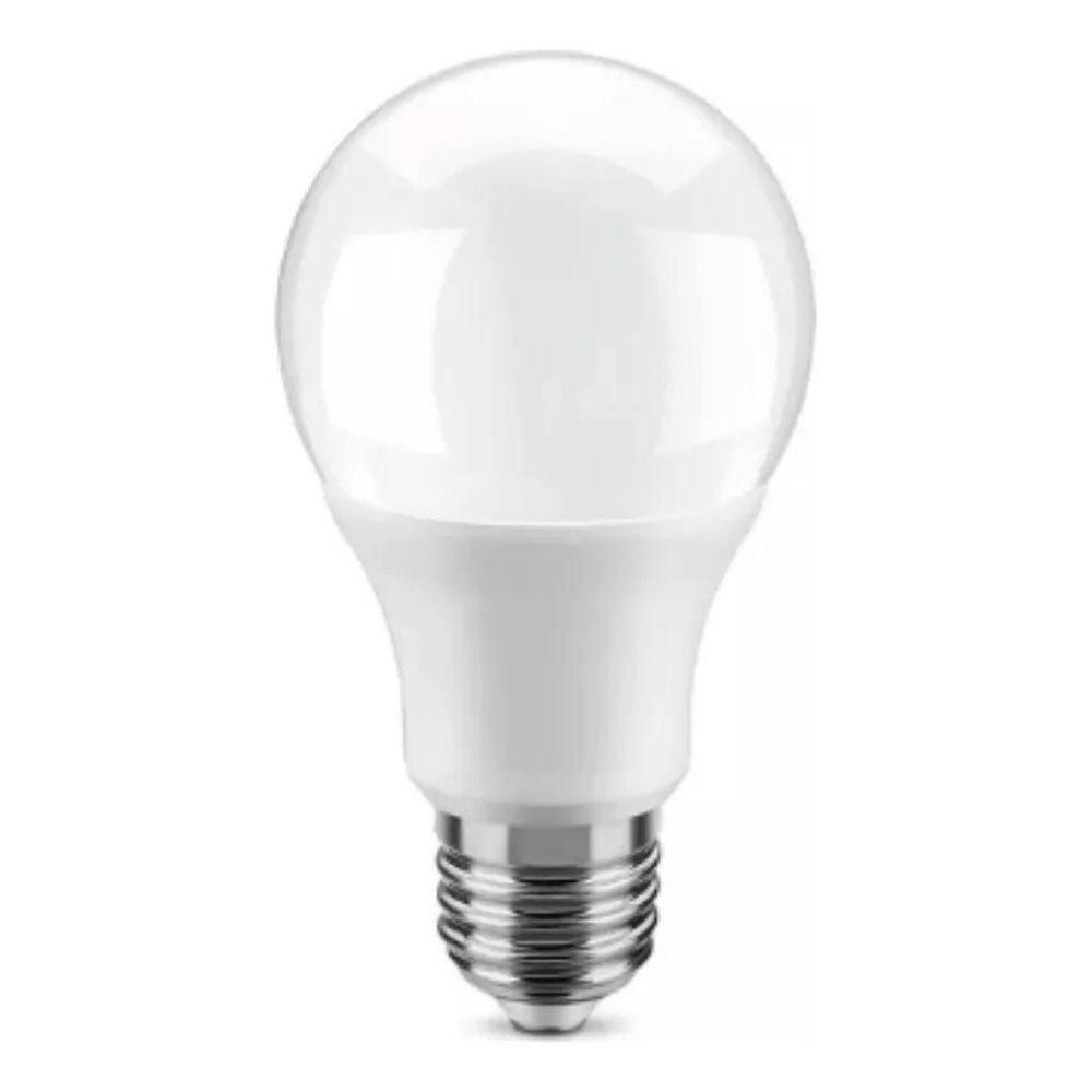 Kit 4 Lâmpadas Led Bulbo 12W E27 Branca Quente 3000K Amarela