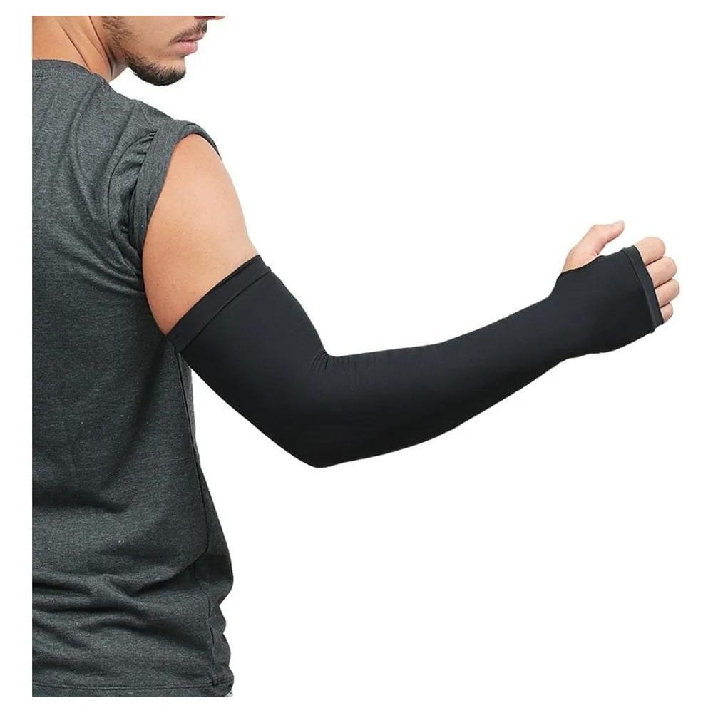 Manguito Protetor Mangote Proteção Solar Uv Braço Moto Bike