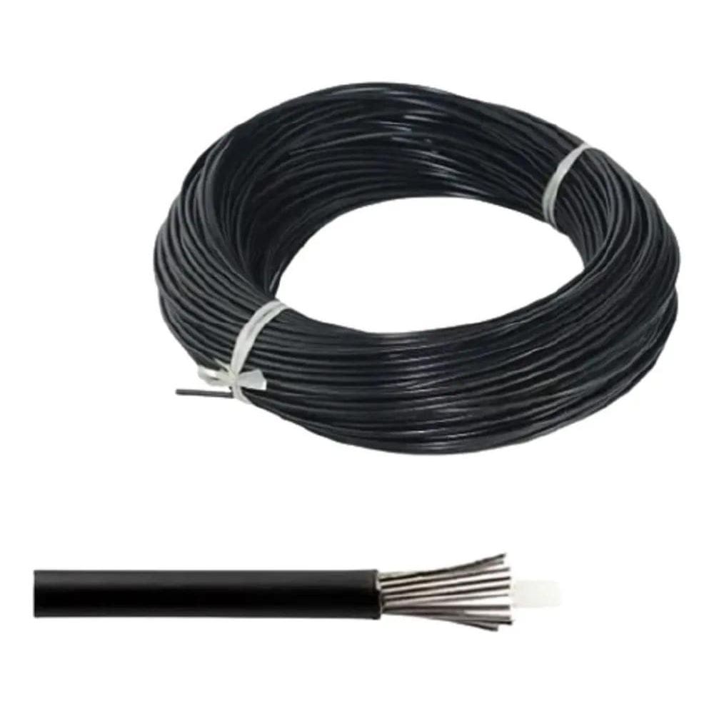 Rolo Conduíte Câmbio 4Mm Linear Com Teflon Preto 20Mt Bike