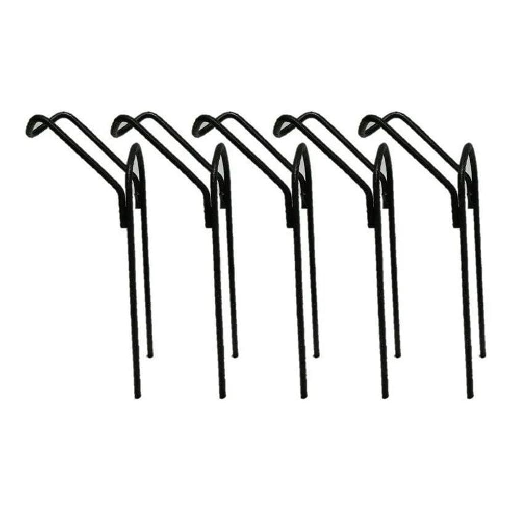 Kit 5X Suporte Para Varas Reto Mini Pesqueiro Barranco