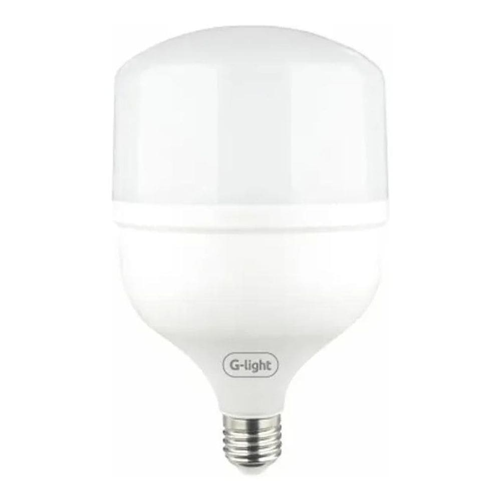 Kit 2 Lâmpadas Led Bulbo Alta Potência 60W E27 Branco Frio