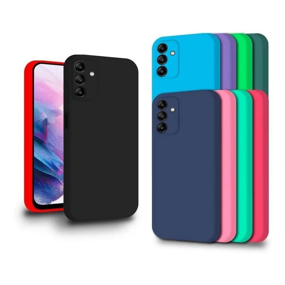 3X Capa Capinha Compatível Galaxy M23 Tela 6.6 Silicone Prem