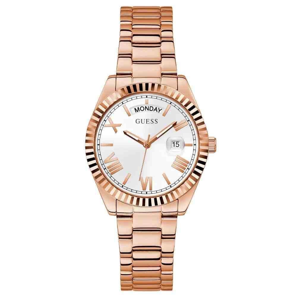 Relógio Guess Feminino Rosé Gw0308L3 Wr