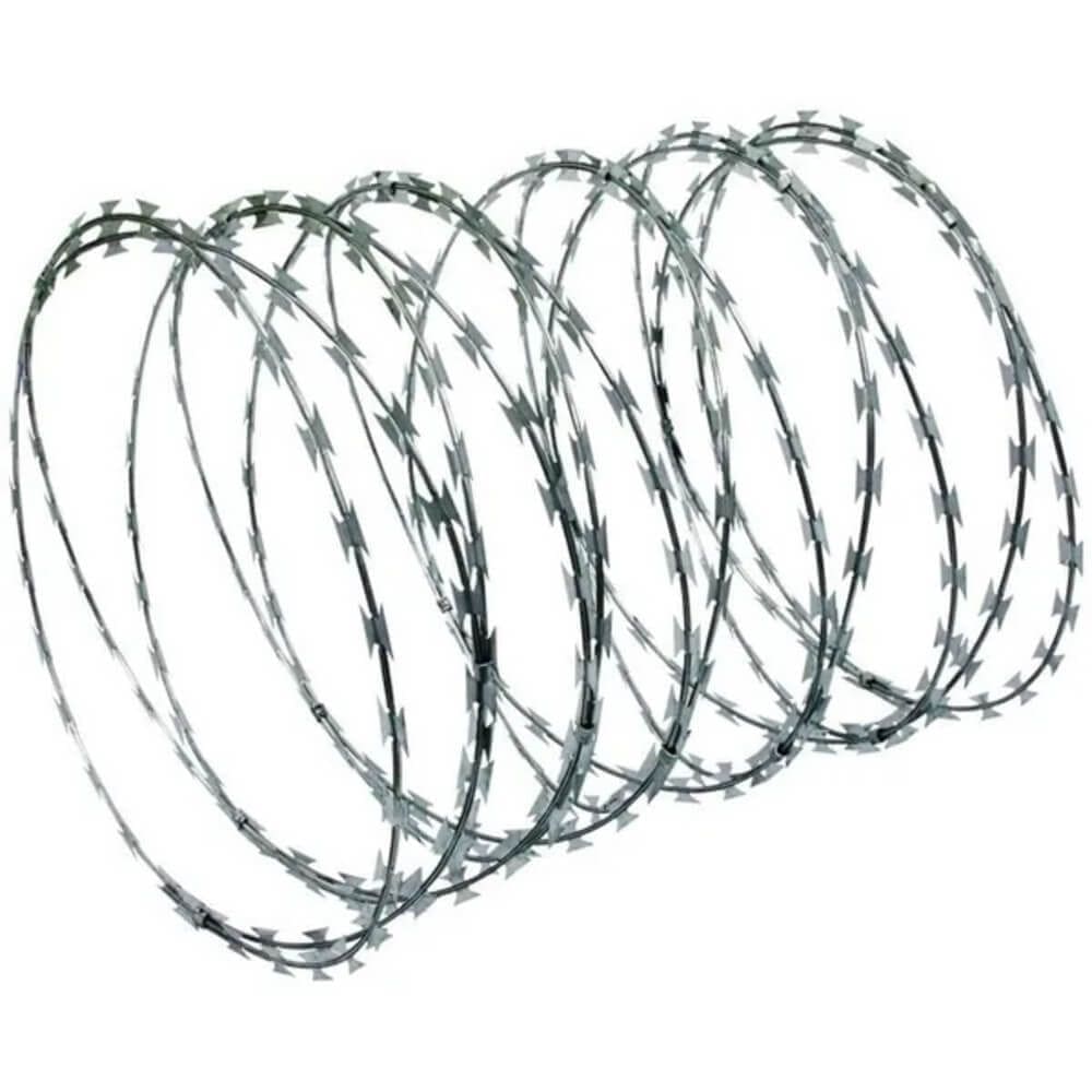 Arame Cacto 30cm de Diâmetro com 5 Metros + Kit de Instalação - 000103 - Dr ESPETO
