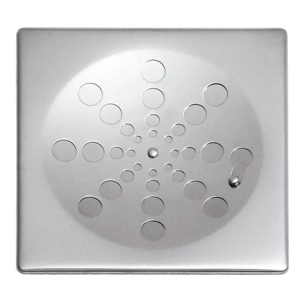 Overtime Grelha Quadrada Aço Inox 10X10 Com Fecho 100 Mm