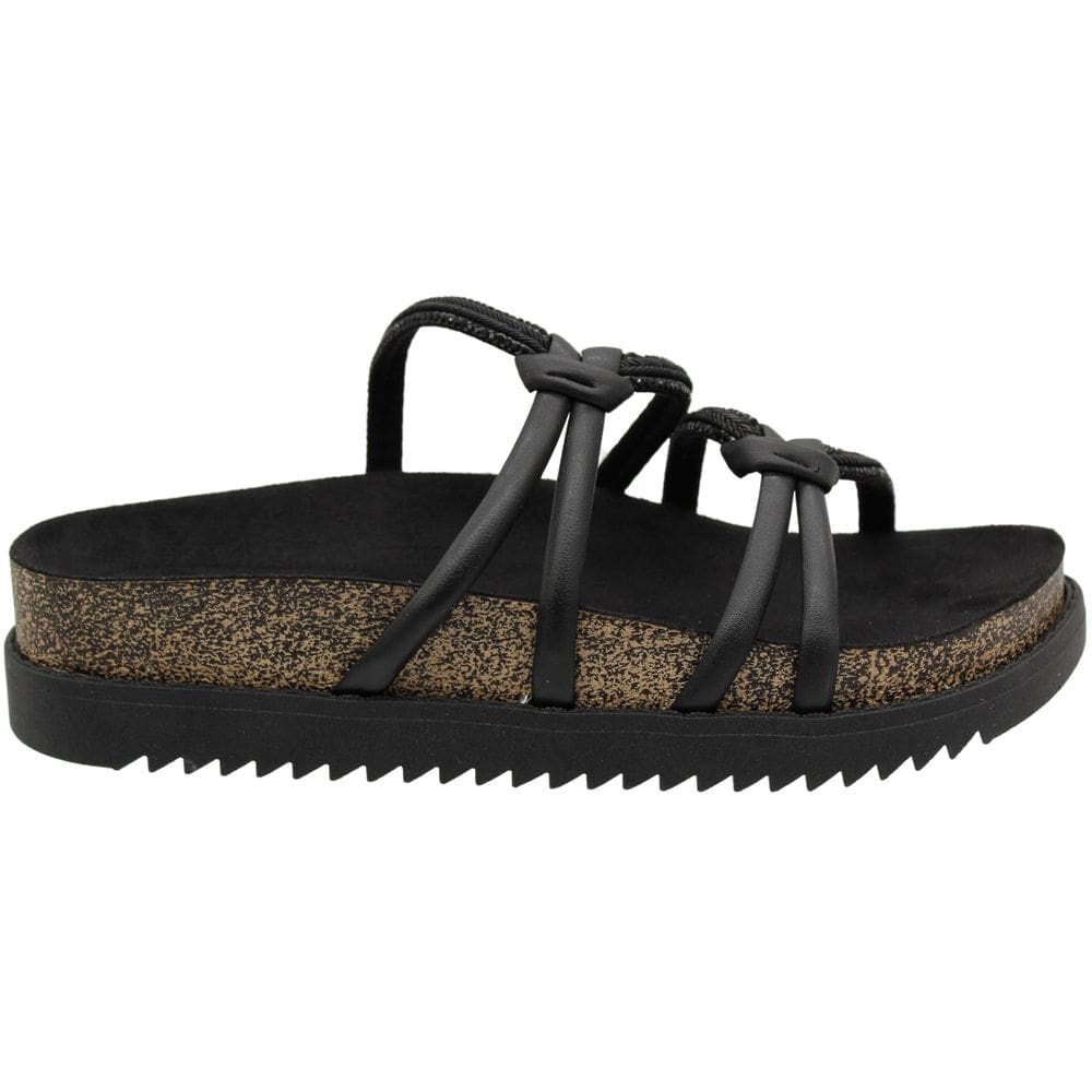 Tamanco Moleca Tiras Cintilante Plataforma Feminino