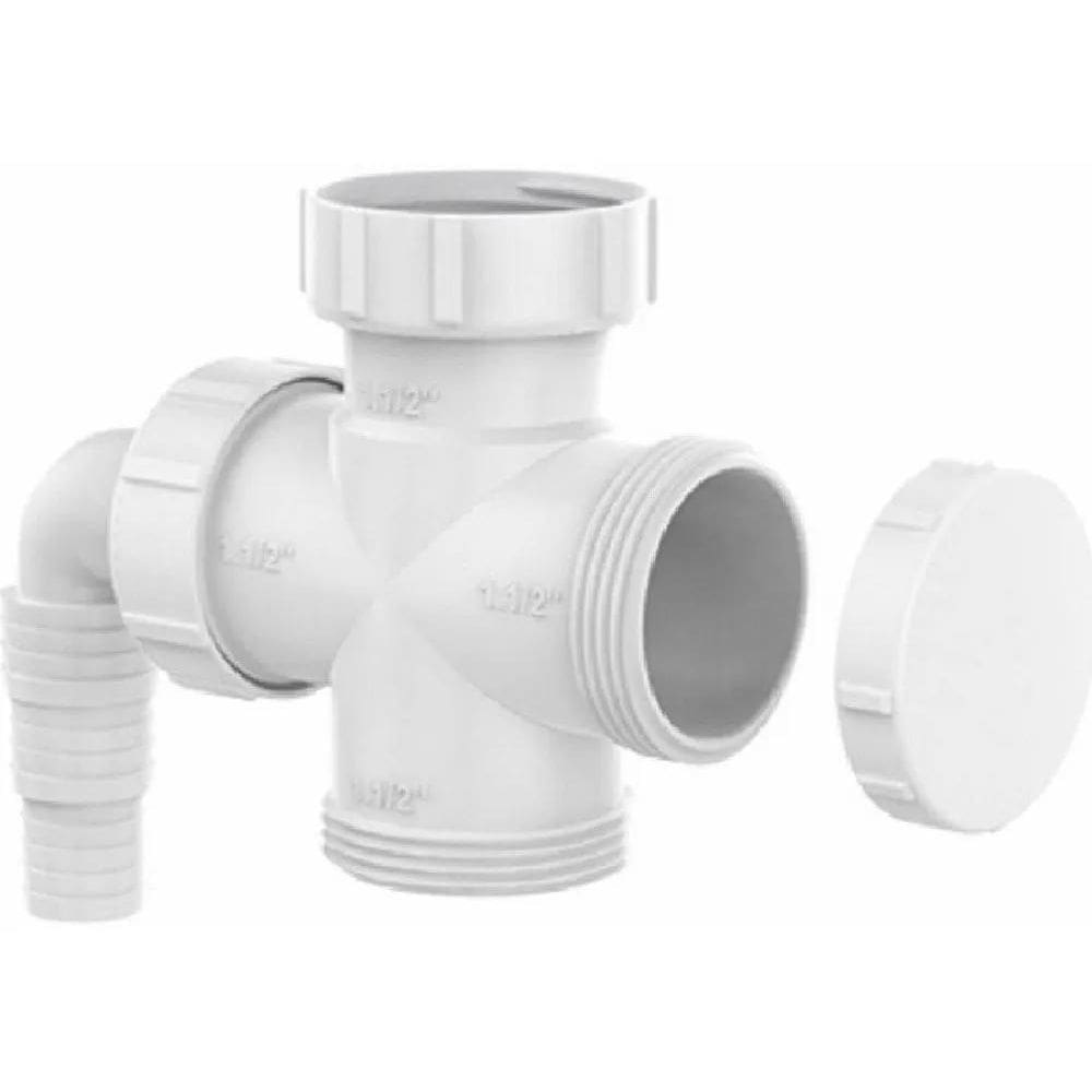 Conexão Adaptador Máquina Lavar Roupa Louça Tanque Cruzeta
