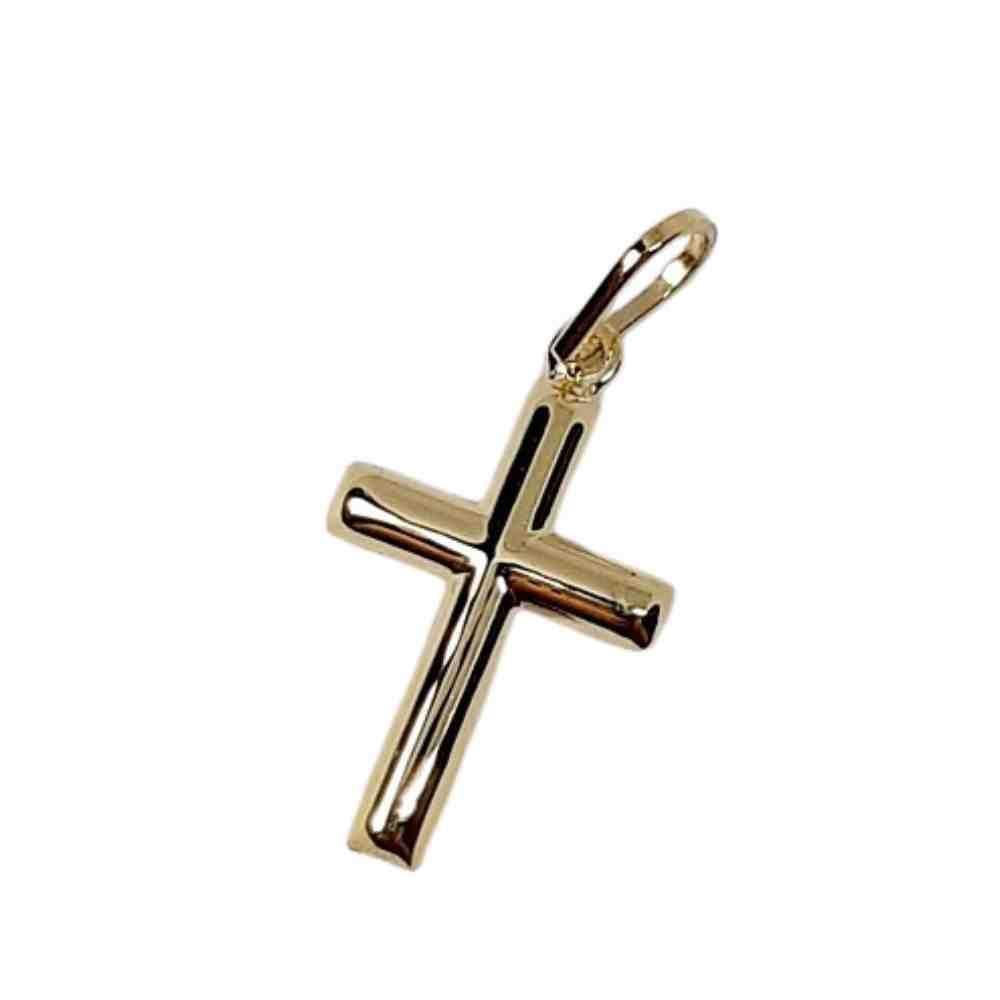 Pingente Cruz Ouro Amarelo Pix0586