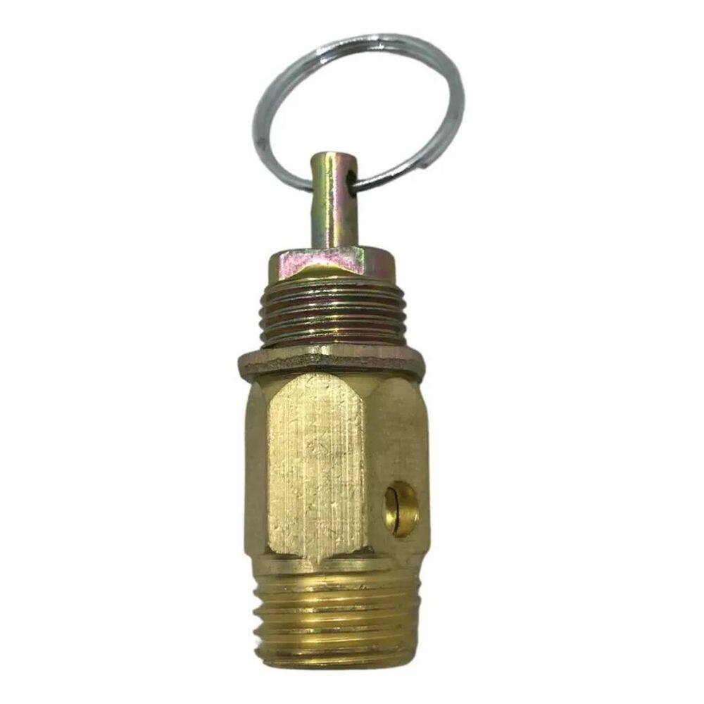 Válvula De Segurança Para Compressor Rosca 1/4 Npt 175 Lbs