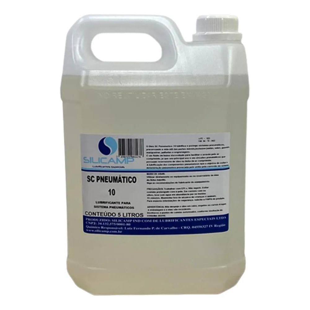 Óleo Lubrificante Iso 10 Sistemas Pneumáticos Lubrifil 5L
