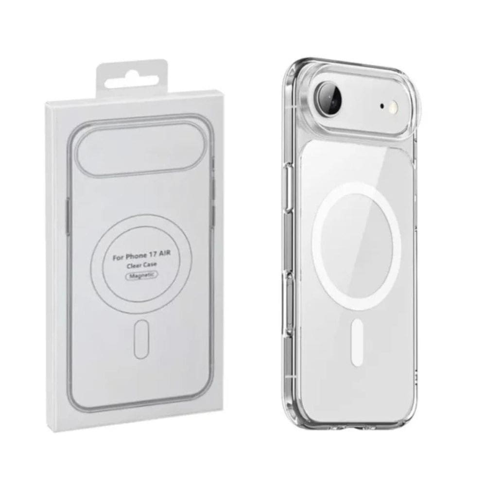 Case Clear Iph 17 Air Magsafe, Encaixe Preciso