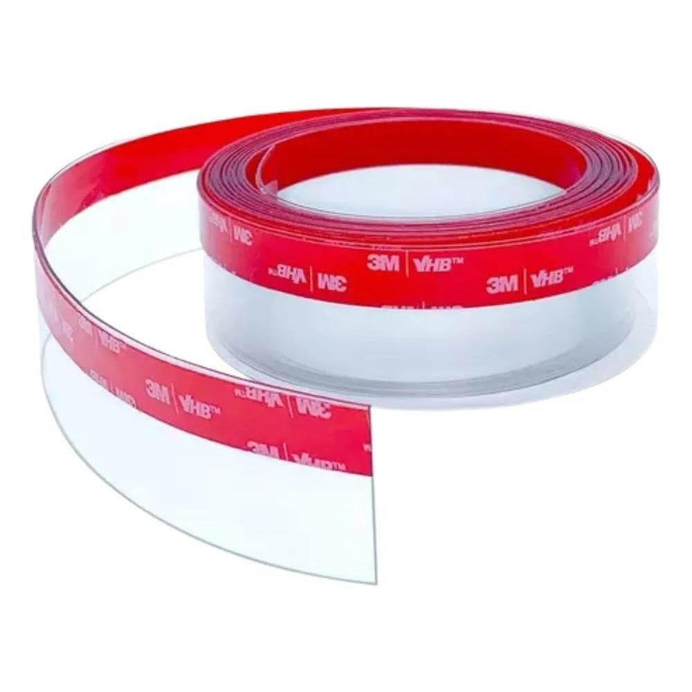 Veda Fresta Porta Portão Janela 2 Mts X 4 Cm Altura Transpar