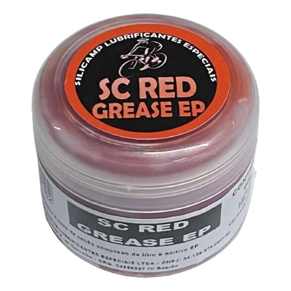 Graxa Vermelha Caixa Central Direção Eixo Rolamentos De Bike