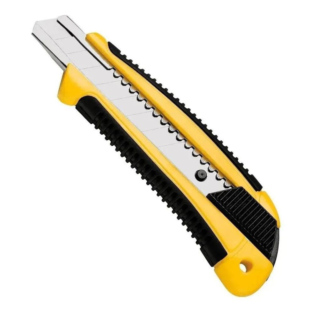 Estilete Profissional Largo + 2 Laminas Extra Tramontina