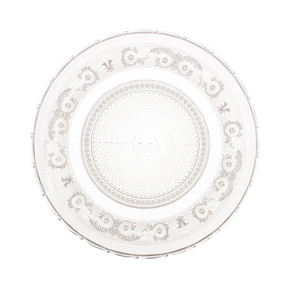 Prato Raso De Vidro Angel 25,5Cm Lyor