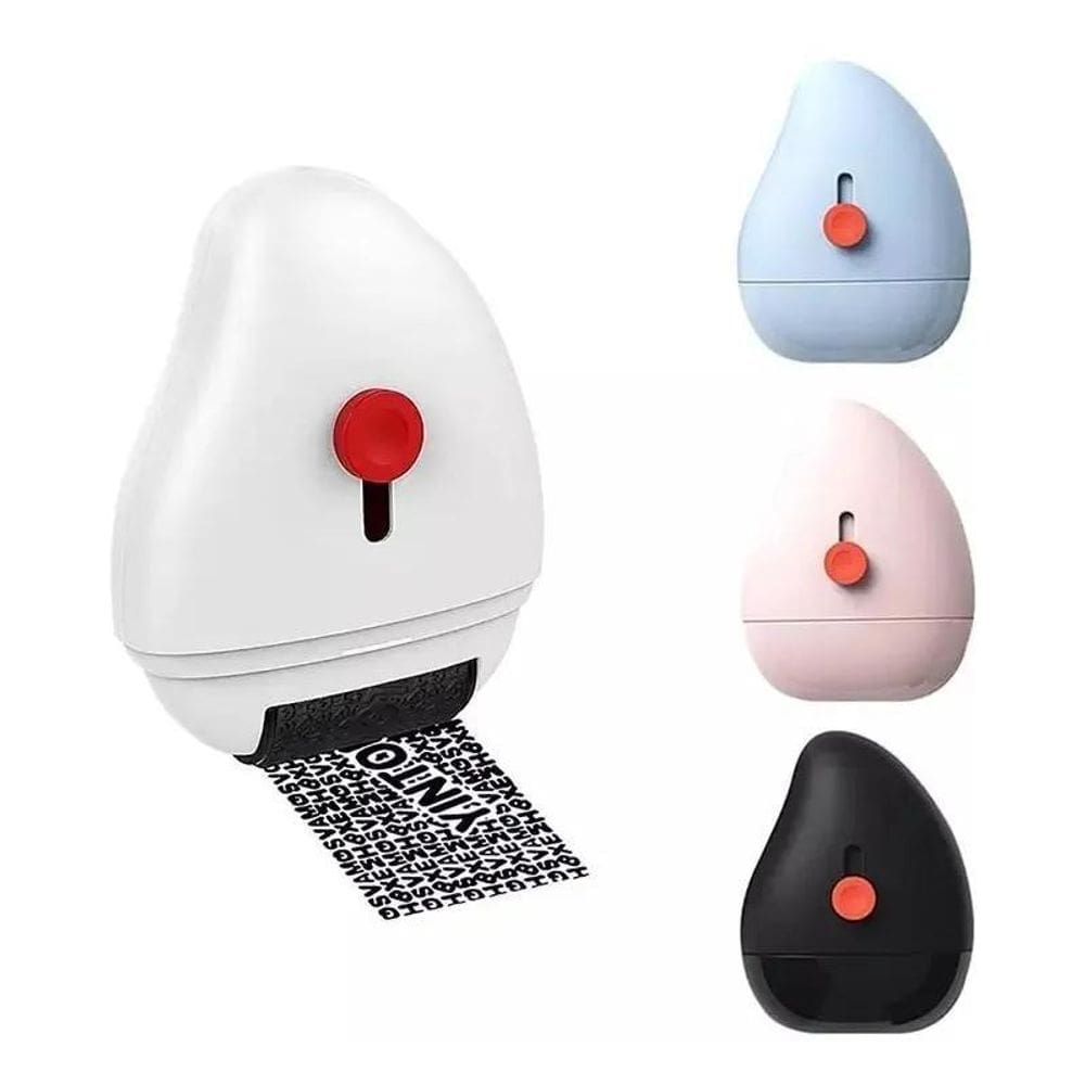 Carimbo Protetor De Segurança De Dados Com Tinta Permanente